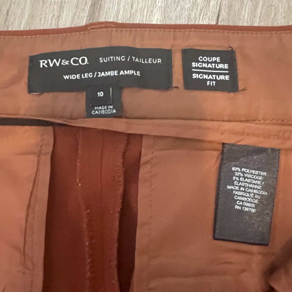 Women's Rust Pants - Picture 2 of 3